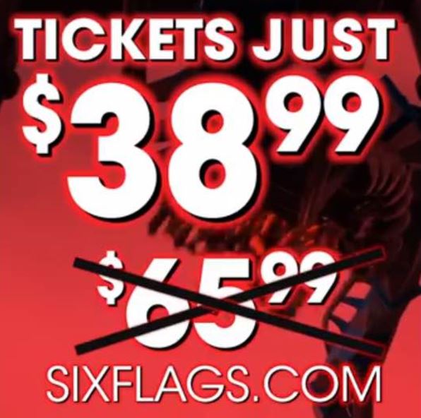 Six Flags Ticket Discount - Purchase Now For $38.99 (Retail $65.99) - STL Mommy