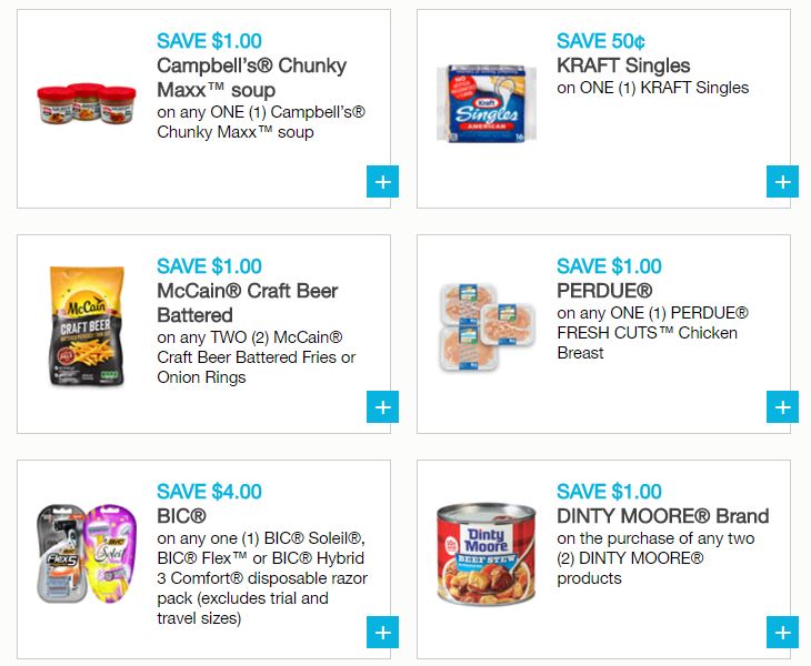 NEW Printable Coupons Campbell's, Bounty, Kraft, BIC & More STL Mommy