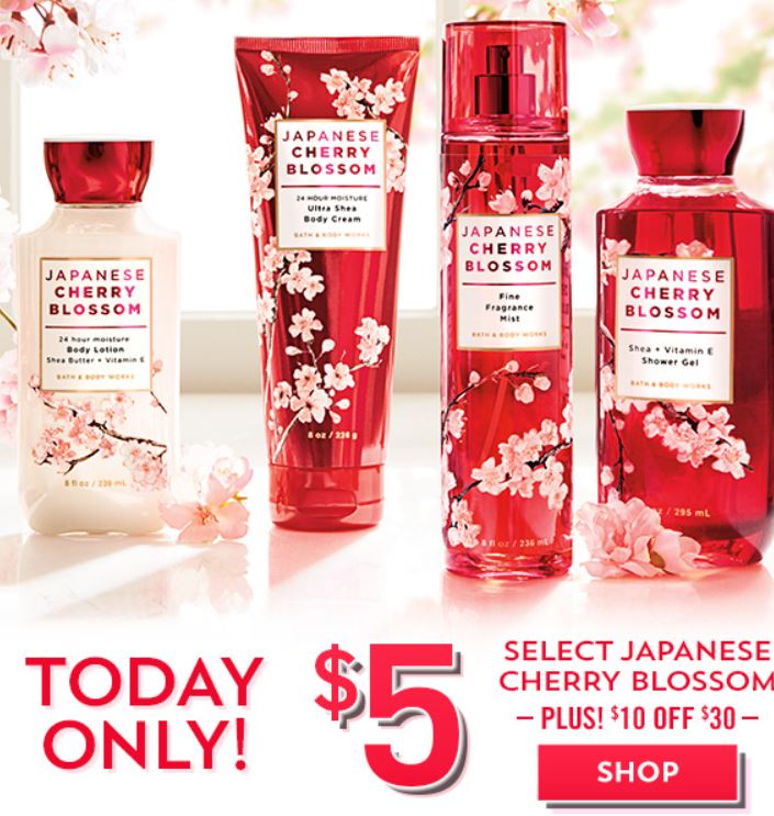 Bath Body Works Japanese Cherry Blossom Products Off Of Your