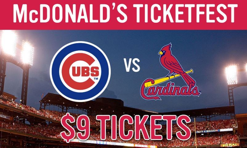 St. Louis Cardinals vs. Chicago Cubs Tickets $9 - STL Mommy