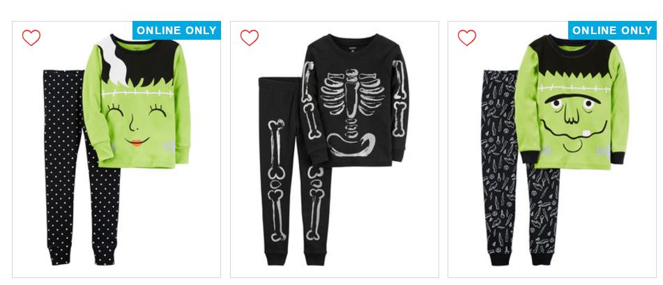 Carter&#39;s Halloween Pajamas $6 + 25% Off Site-wide & More - STL Mommy