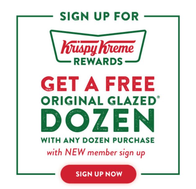 Krispy Kreme - Free Dozen With Any Dozen Purchase For New Rewards Members - STL Mommy