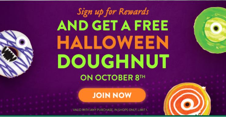 Free Krispy Kreme Halloween Doughnut October 8th - STL Mommy