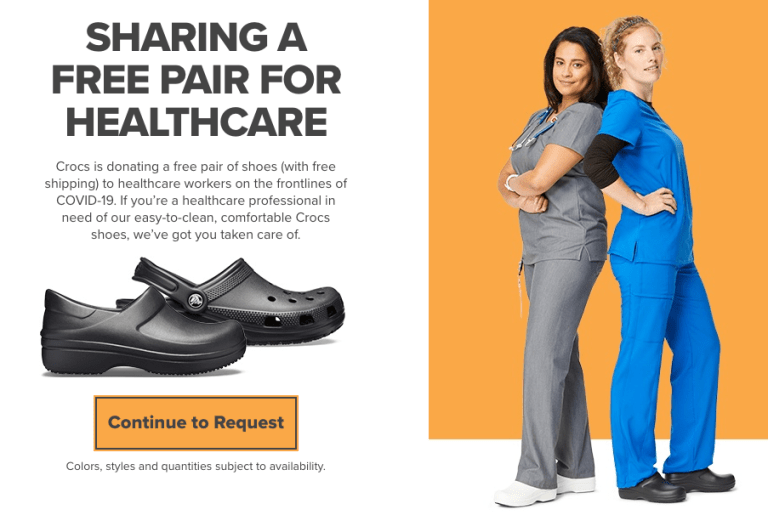 share crocs healthcare