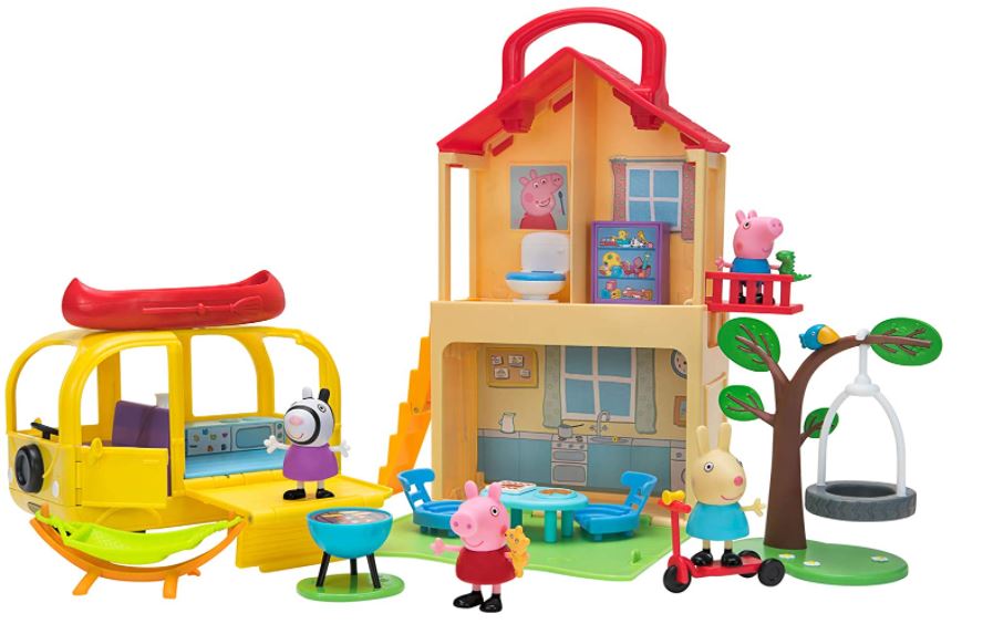 Peppa Pig Pop n' Playhouse and Play n' Go Campervan Combo Pack $24.99 (Retail $39.99) - Mommy