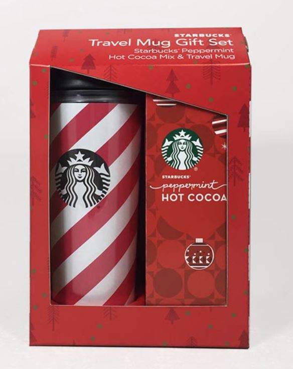 Starbucks Acrylic Travel Mug with Cocoa Gift Set $13.45